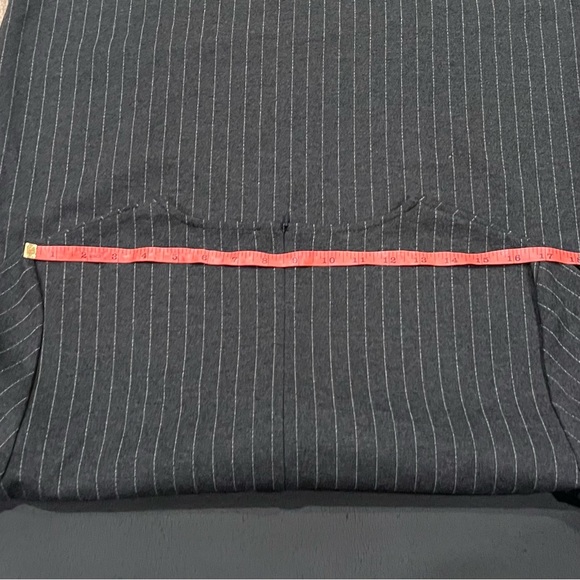 St. John Collection Pinstripe Jersey Dress - Picture 6 of 6